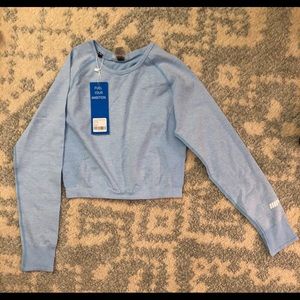 SOLD New Seamless Longsleeve Croptop